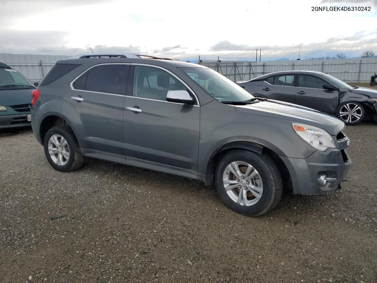 2013 Chevrolet Equinox Ltz VIN: 2GNFLGEK4D6310242 Lot: 44571024