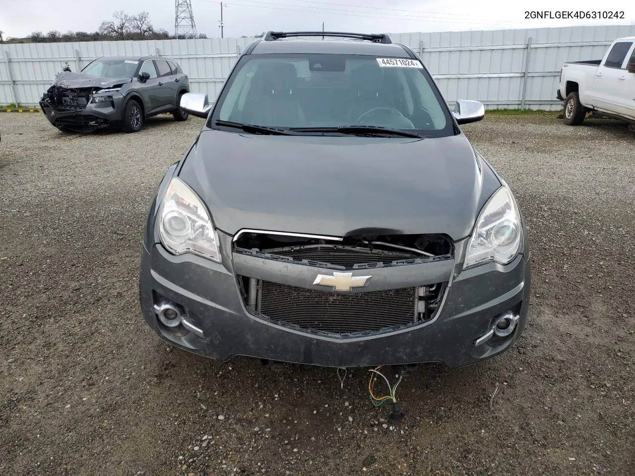 2013 Chevrolet Equinox Ltz VIN: 2GNFLGEK4D6310242 Lot: 44571024