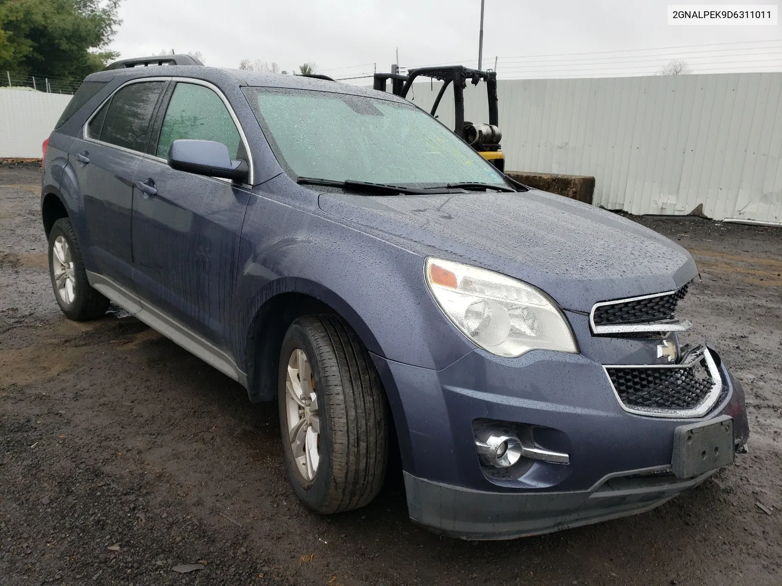 2013 Chevrolet Equinox Lt VIN: 2GNALPEK9D6311011 Lot: 49554644