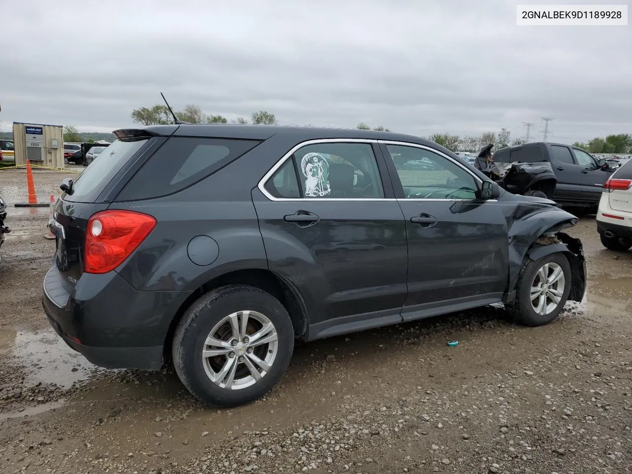 2013 Chevrolet Equinox Ls VIN: 2GNALBEK9D1189928 Lot: 52500044