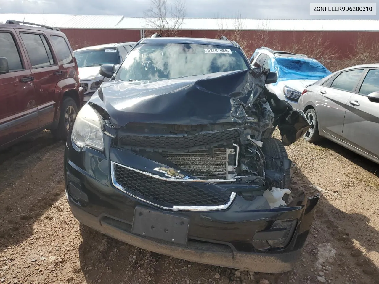 2013 Chevrolet Equinox Lt VIN: 2GNFLEEK9D6200310 Lot: 52707064