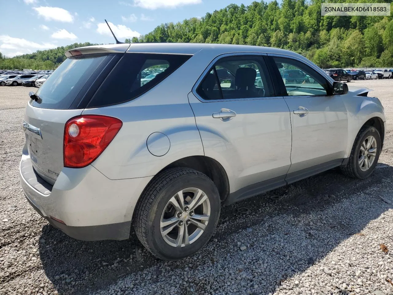 2013 Chevrolet Equinox Ls VIN: 2GNALBEK4D6418583 Lot: 52929574