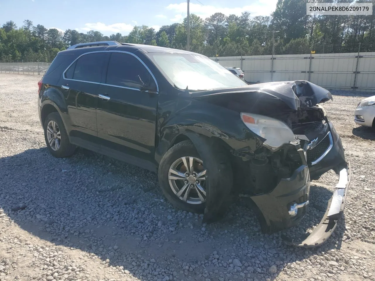 2013 Chevrolet Equinox Lt VIN: 2GNALPEK8D6209179 Lot: 53277224