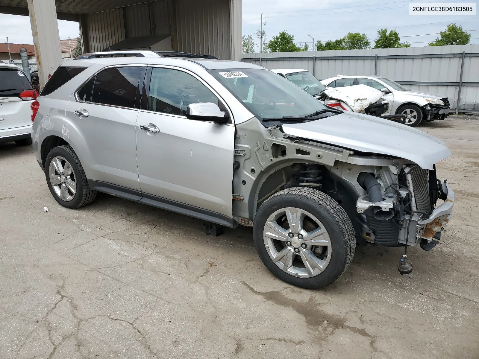 2GNFLGE38D6183505 2013 Chevrolet Equinox Ltz