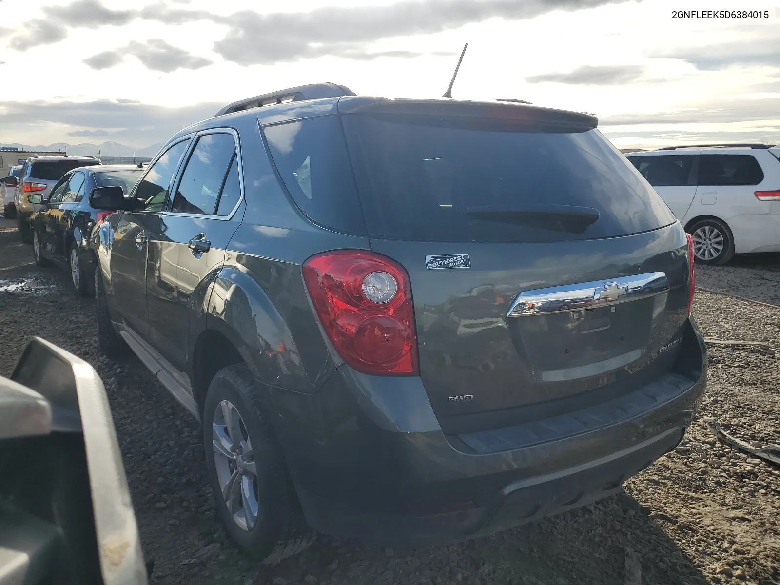 2013 Chevrolet Equinox Lt VIN: 2GNFLEEK5D6384015 Lot: 56066654