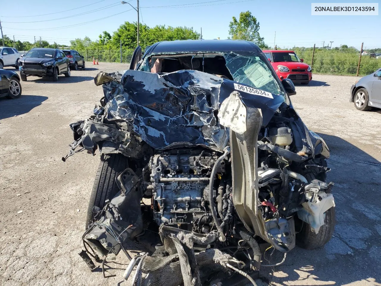 2GNALBEK3D1243594 2013 Chevrolet Equinox Ls