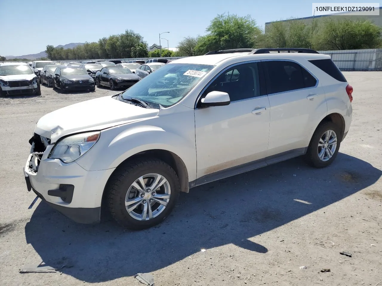 2013 Chevrolet Equinox Lt VIN: 1GNFLEEK1DZ129091 Lot: 57236744