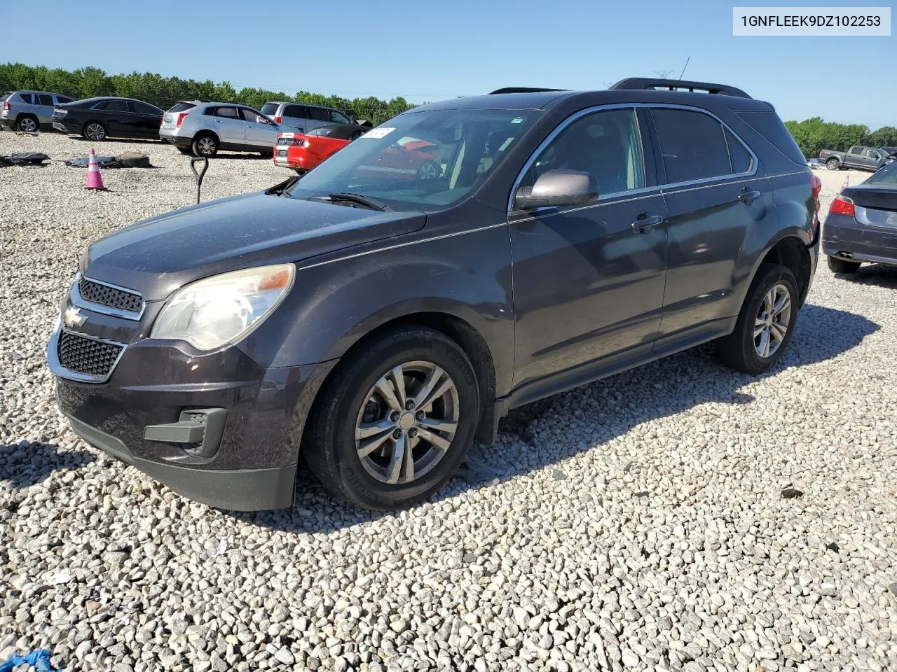 2013 Chevrolet Equinox Lt VIN: 1GNFLEEK9DZ102253 Lot: 58204174