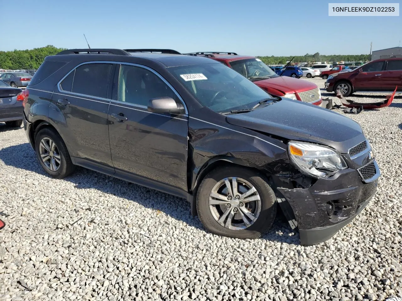 2013 Chevrolet Equinox Lt VIN: 1GNFLEEK9DZ102253 Lot: 58204174