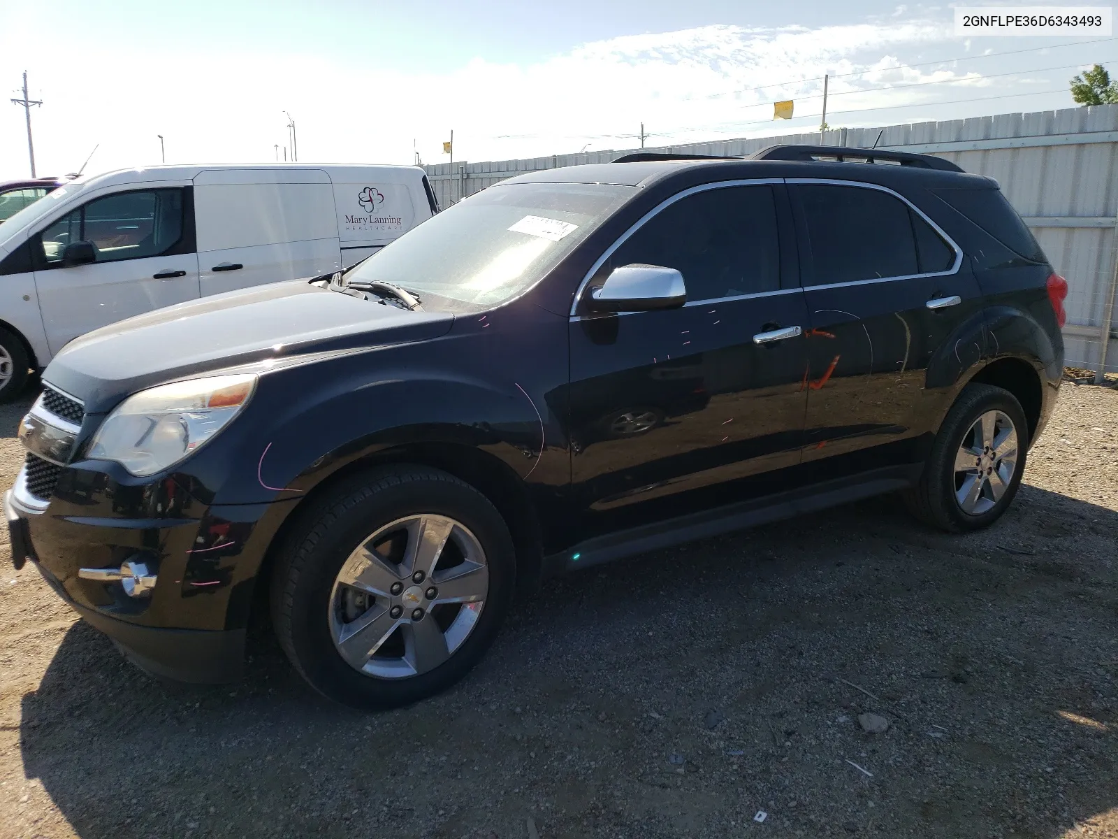 2013 Chevrolet Equinox Lt VIN: 2GNFLPE36D6343493 Lot: 58489534