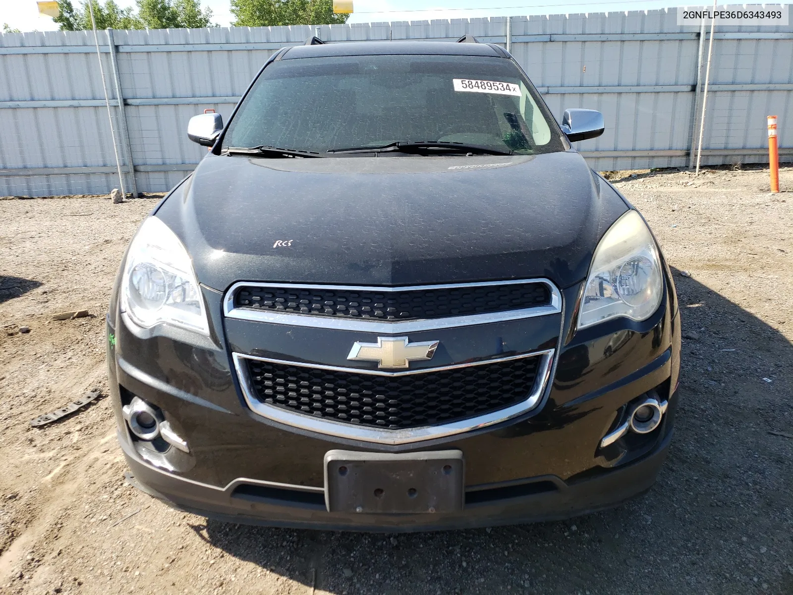 2013 Chevrolet Equinox Lt VIN: 2GNFLPE36D6343493 Lot: 58489534