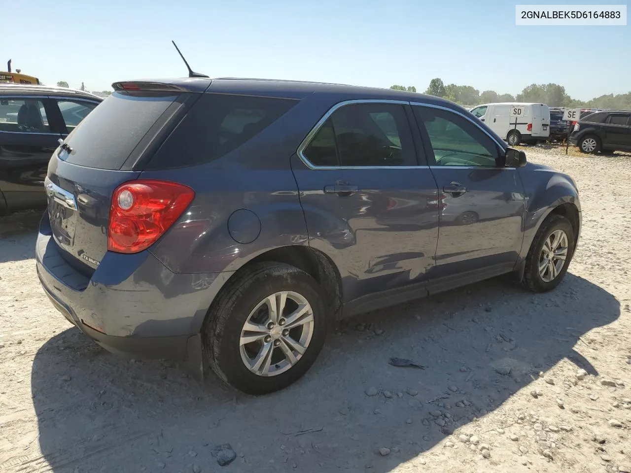 2013 Chevrolet Equinox Ls VIN: 2GNALBEK5D6164883 Lot: 58789554