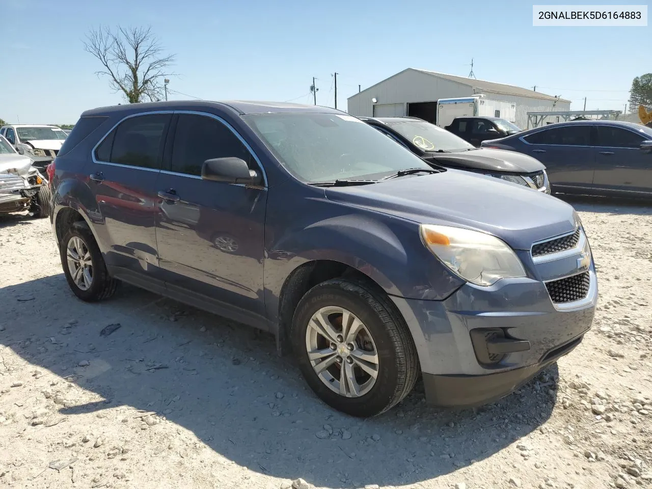 2013 Chevrolet Equinox Ls VIN: 2GNALBEK5D6164883 Lot: 58789554