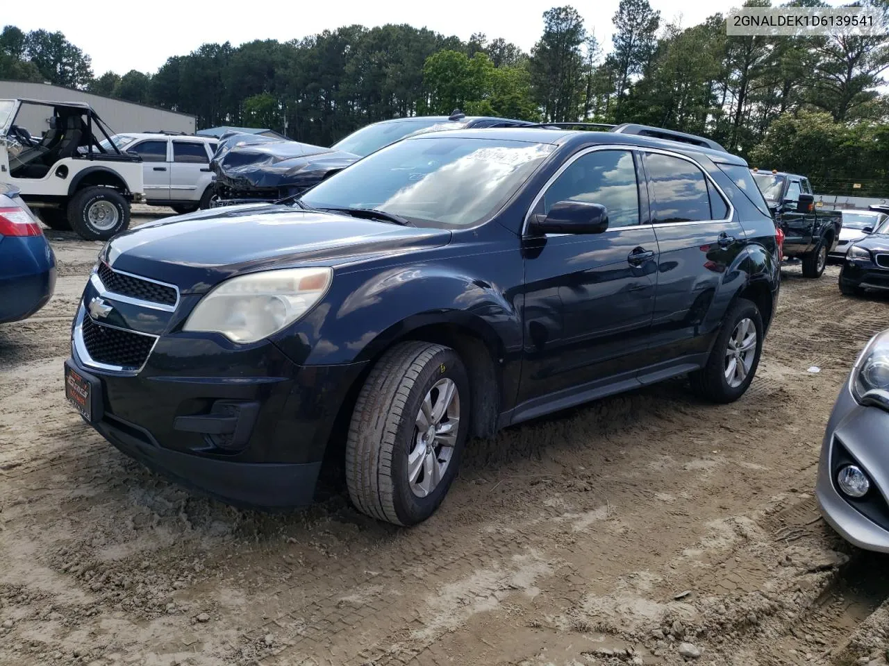 2013 Chevrolet Equinox Lt VIN: 2GNALDEK1D6139541 Lot: 58819474