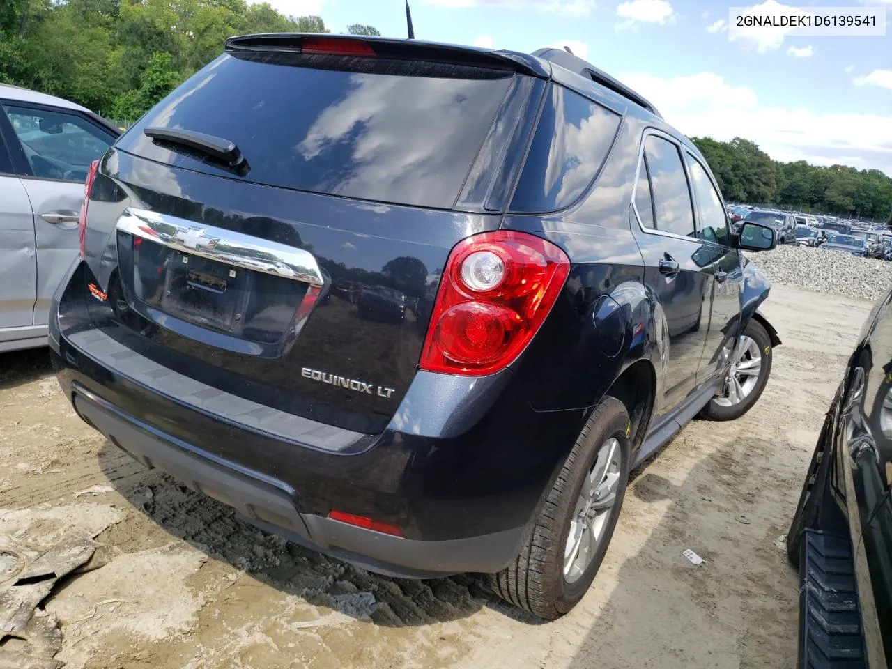 2013 Chevrolet Equinox Lt VIN: 2GNALDEK1D6139541 Lot: 58819474