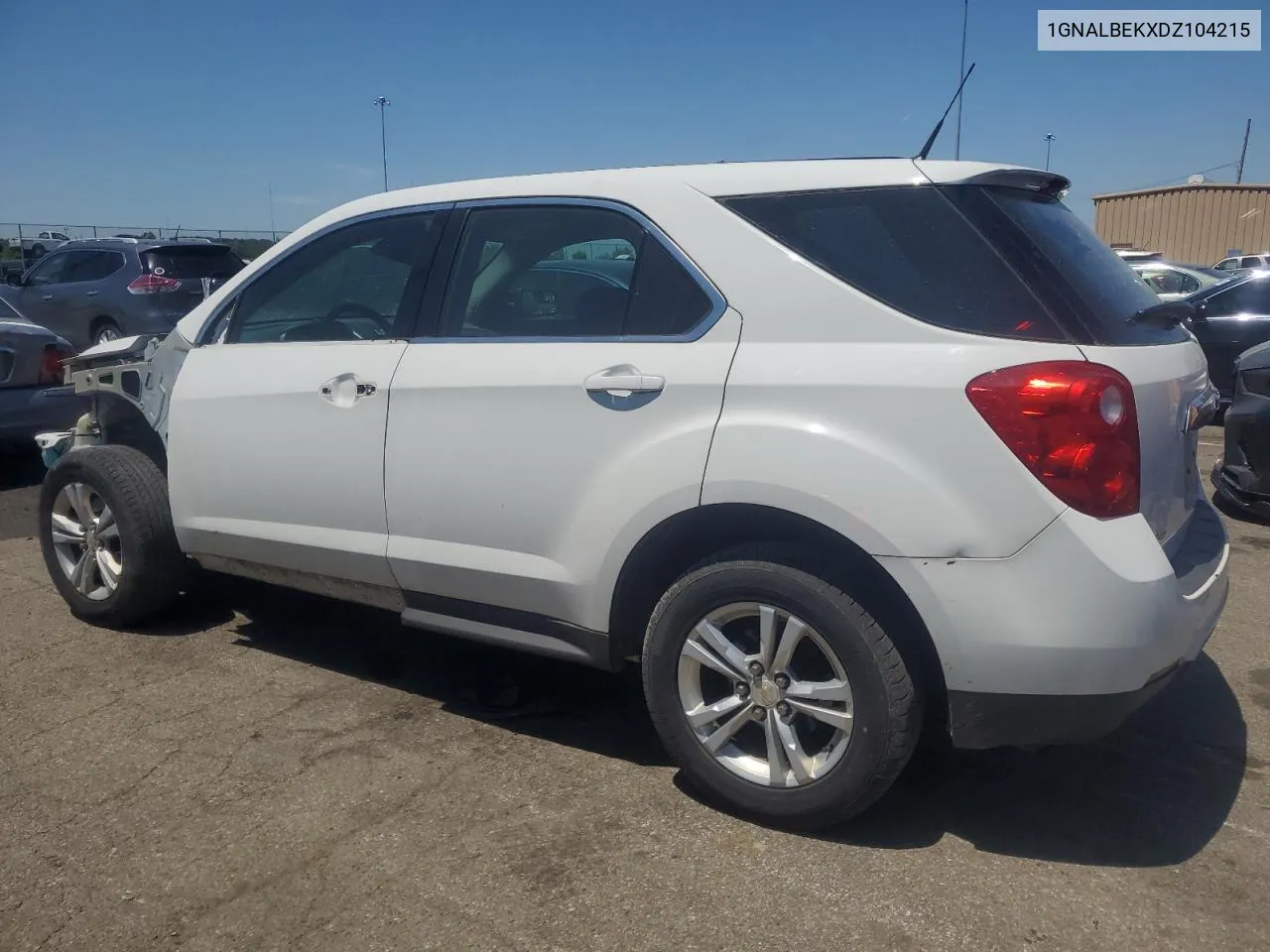 2013 Chevrolet Equinox Ls VIN: 1GNALBEKXDZ104215 Lot: 58825434