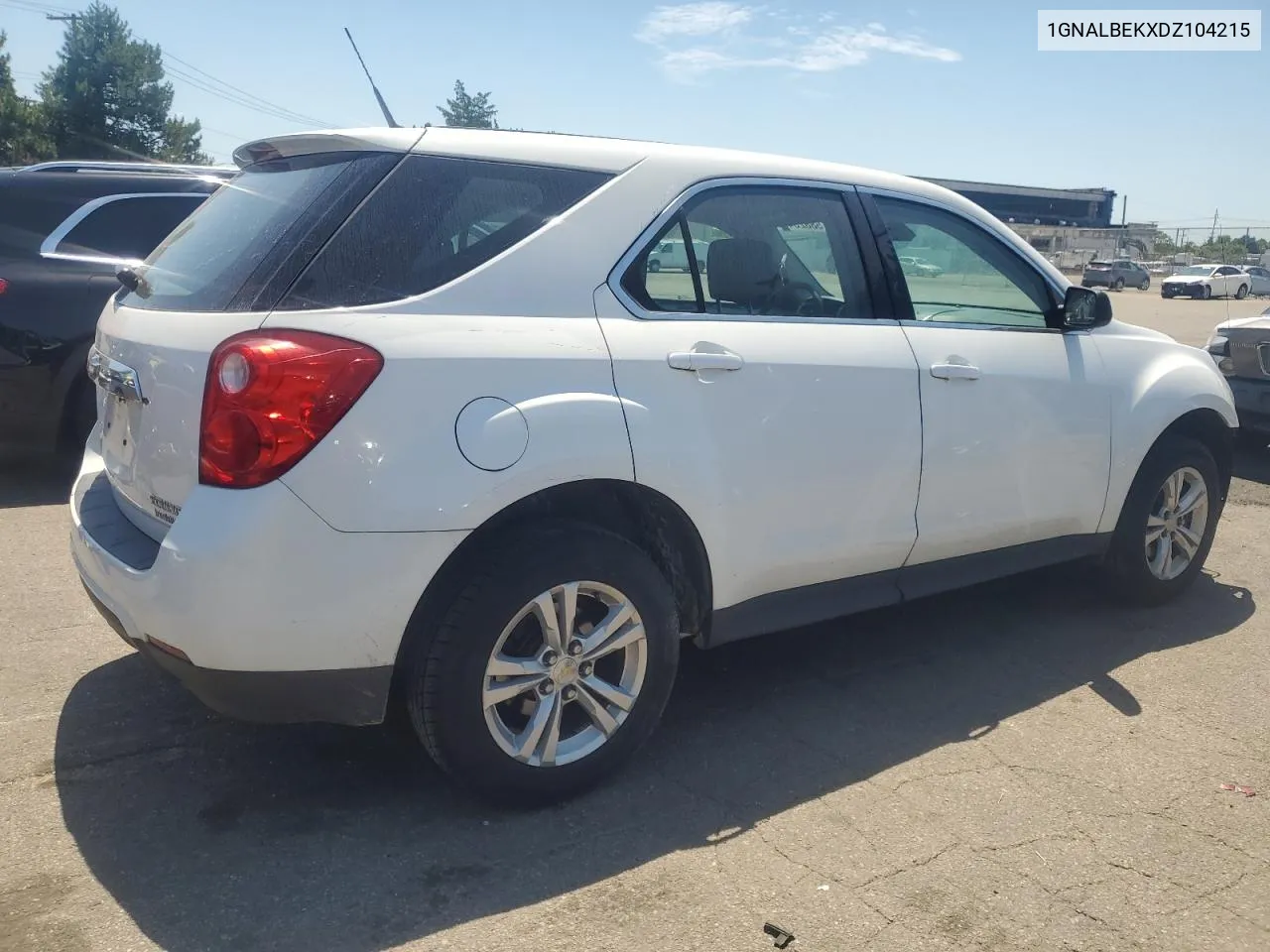 2013 Chevrolet Equinox Ls VIN: 1GNALBEKXDZ104215 Lot: 58825434