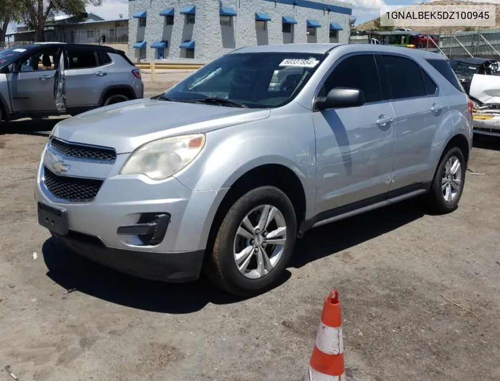 2013 Chevrolet Equinox Ls VIN: 1GNALBEK5DZ100945 Lot: 60337854