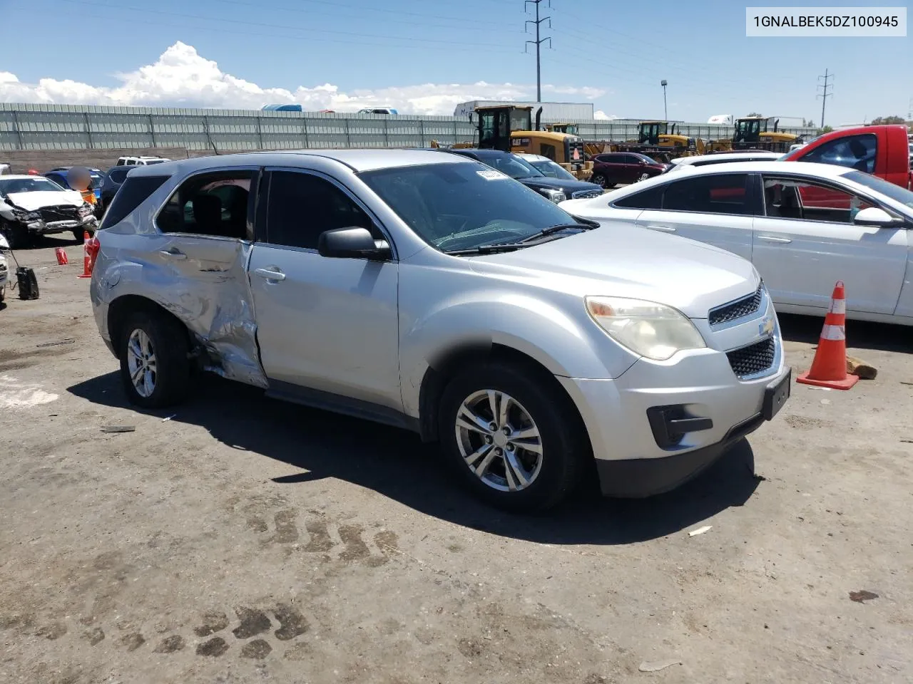 1GNALBEK5DZ100945 2013 Chevrolet Equinox Ls