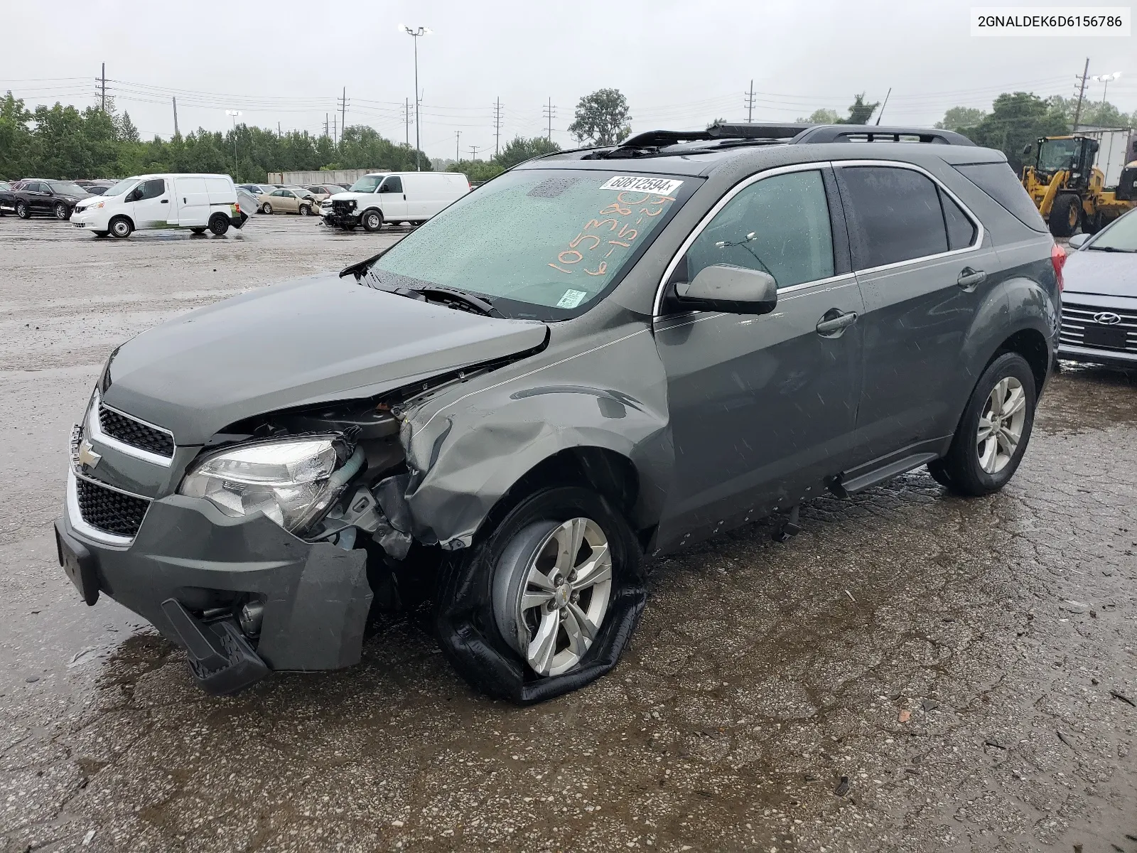 2GNALDEK6D6156786 2013 Chevrolet Equinox Lt