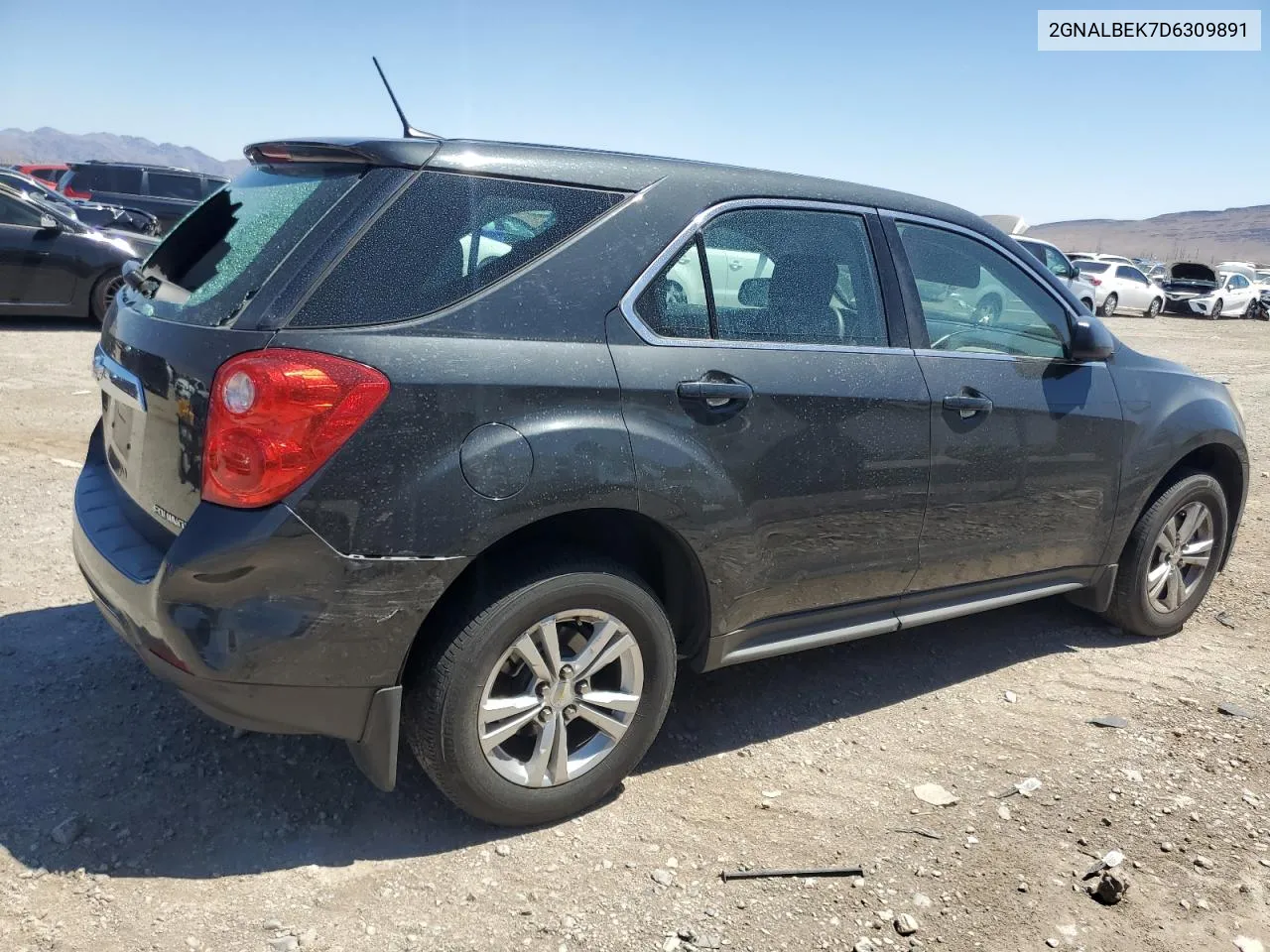 2013 Chevrolet Equinox Ls VIN: 2GNALBEK7D6309891 Lot: 61046134