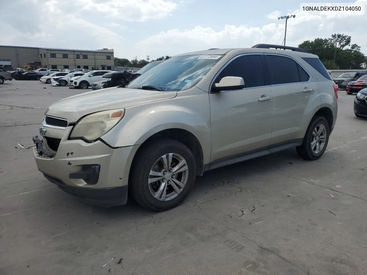 2013 Chevrolet Equinox Lt VIN: 1GNALDEKXDZ104050 Lot: 61172464