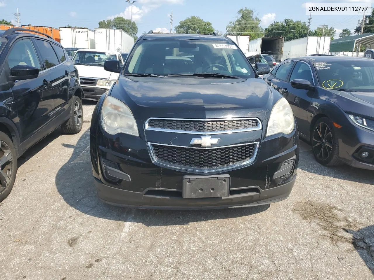 2013 Chevrolet Equinox Lt VIN: 2GNALDEK9D1112777 Lot: 62653904