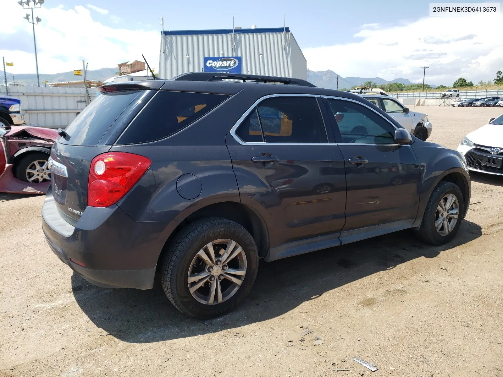 2013 Chevrolet Equinox Lt VIN: 2GNFLNEK3D6413673 Lot: 63318234