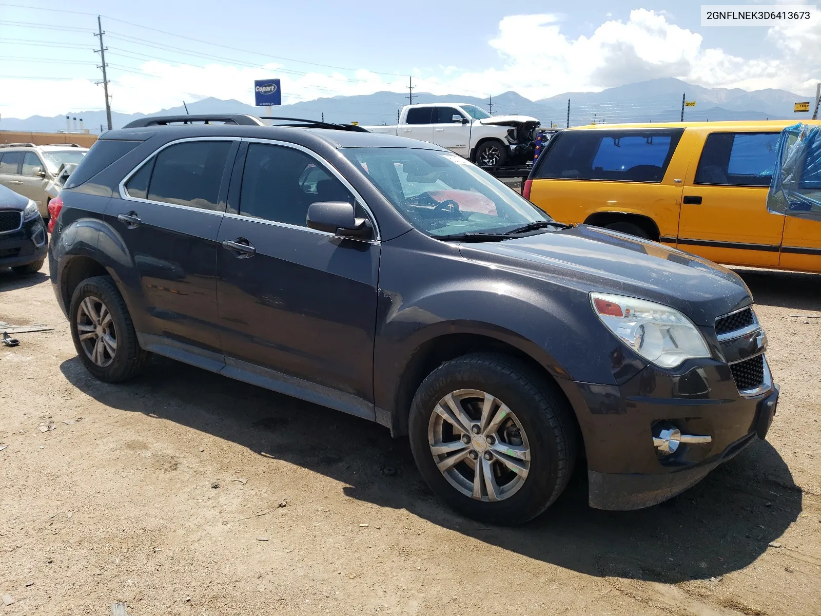 2013 Chevrolet Equinox Lt VIN: 2GNFLNEK3D6413673 Lot: 63318234