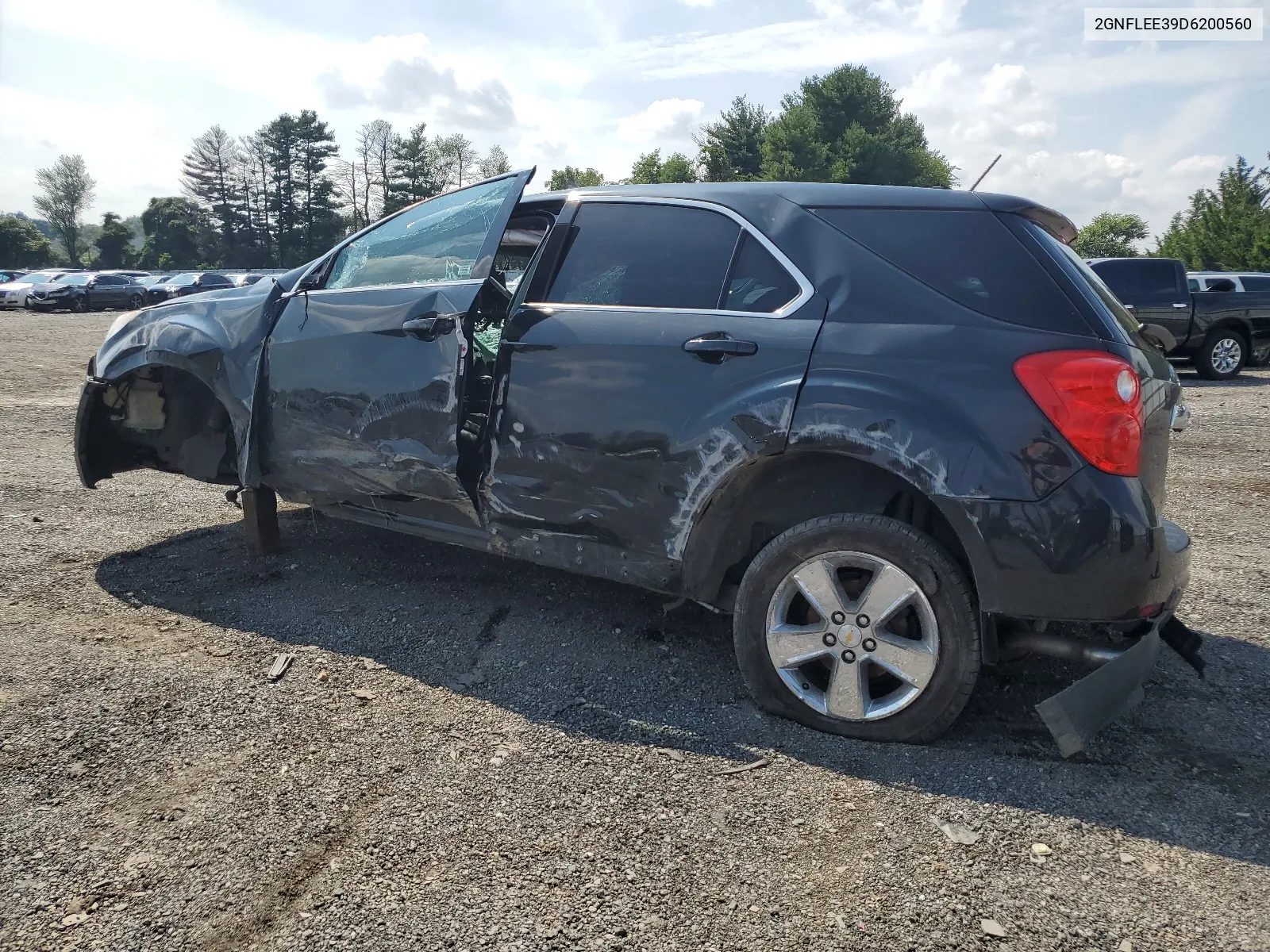 2013 Chevrolet Equinox Lt VIN: 2GNFLEE39D6200560 Lot: 63354644