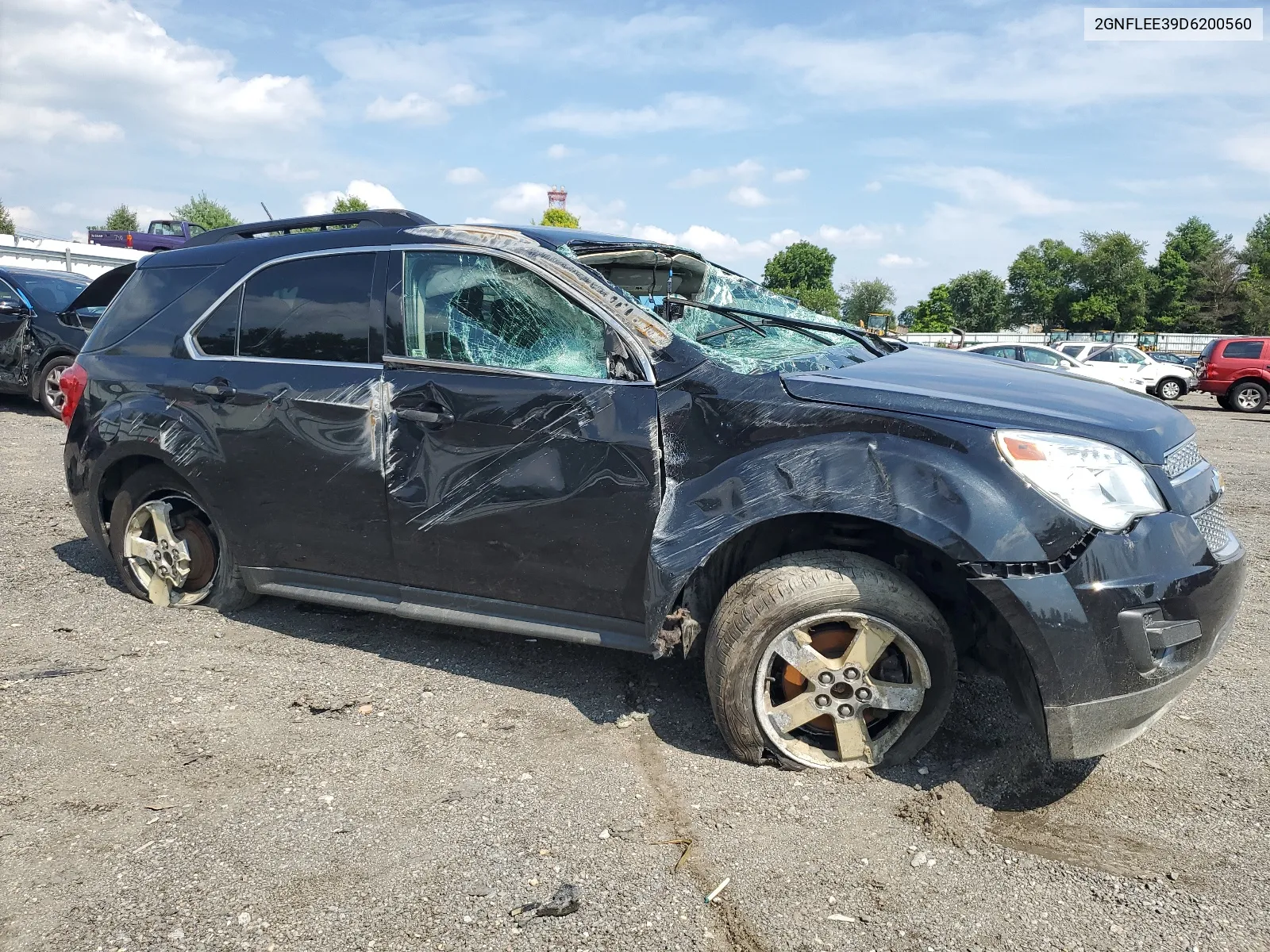 2GNFLEE39D6200560 2013 Chevrolet Equinox Lt