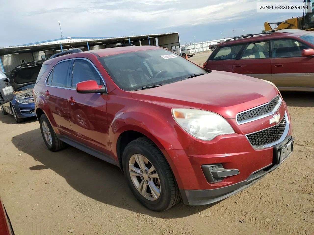 2013 Chevrolet Equinox Lt VIN: 2GNFLEE3XD6299194 Lot: 63559744