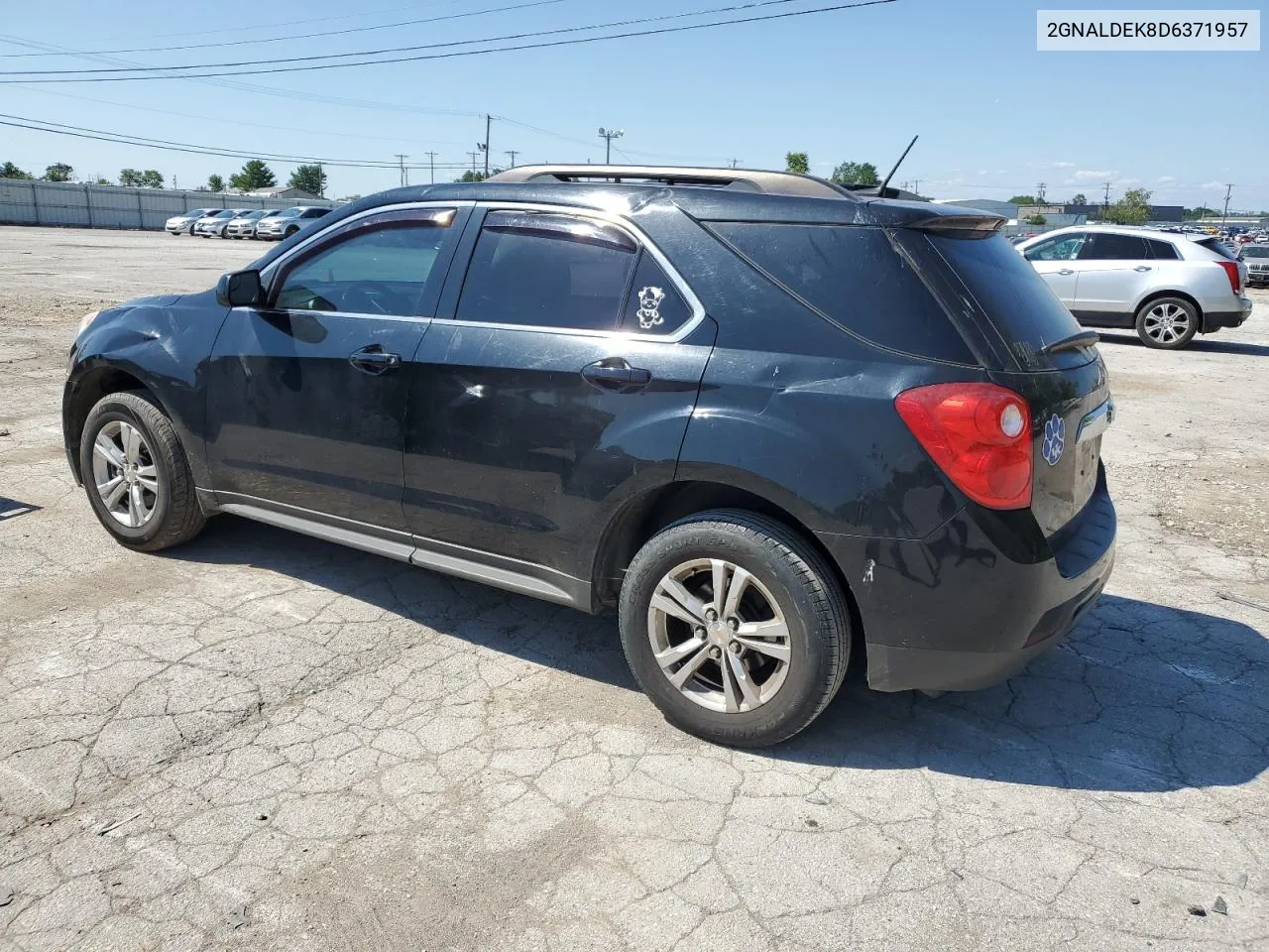 2013 Chevrolet Equinox Lt VIN: 2GNALDEK8D6371957 Lot: 63649474