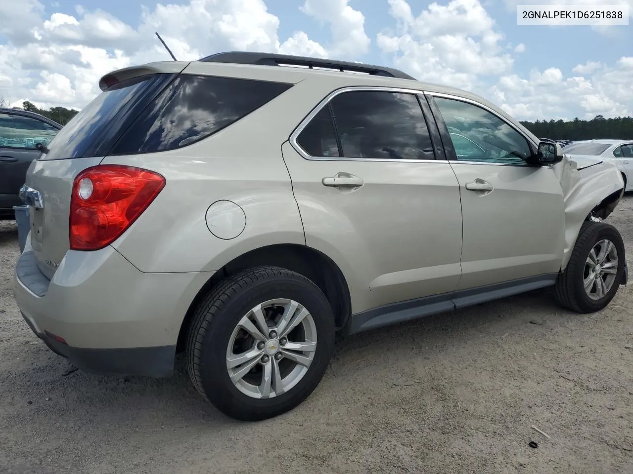 2GNALPEK1D6251838 2013 Chevrolet Equinox Lt