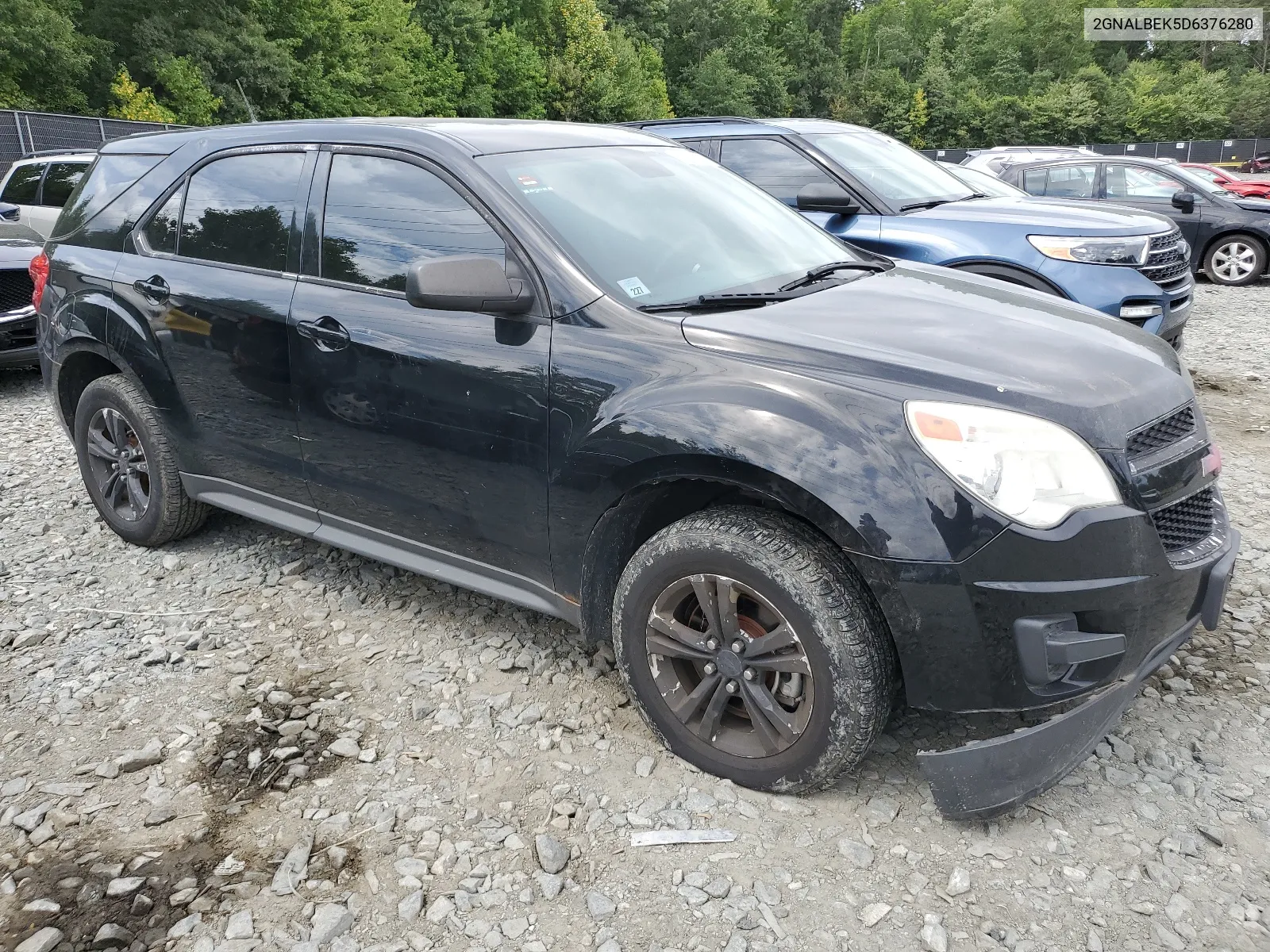 2013 Chevrolet Equinox Ls VIN: 2GNALBEK5D6376280 Lot: 64222854