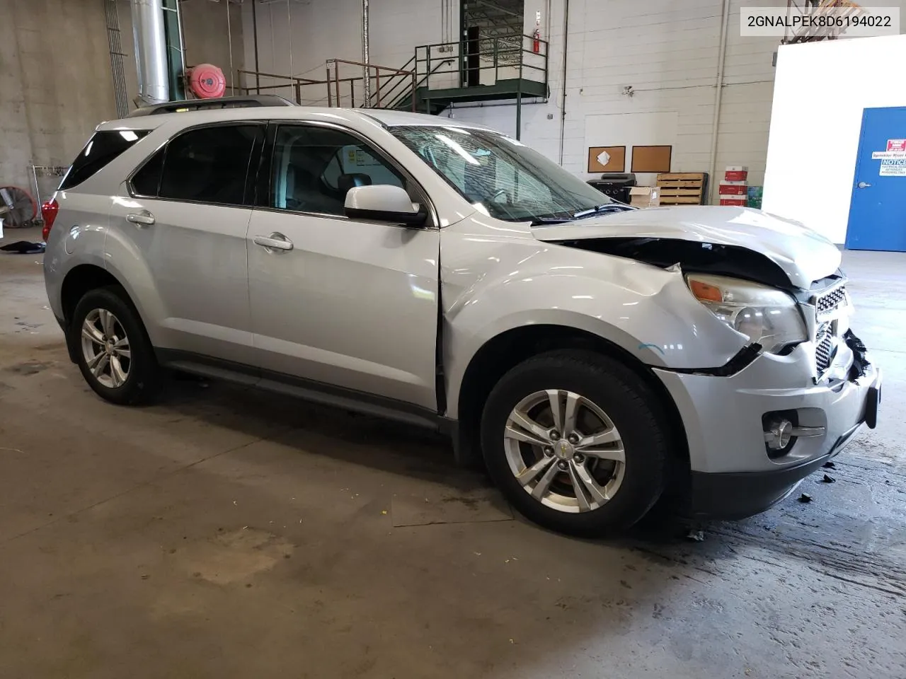 2013 Chevrolet Equinox Lt VIN: 2GNALPEK8D6194022 Lot: 64370284