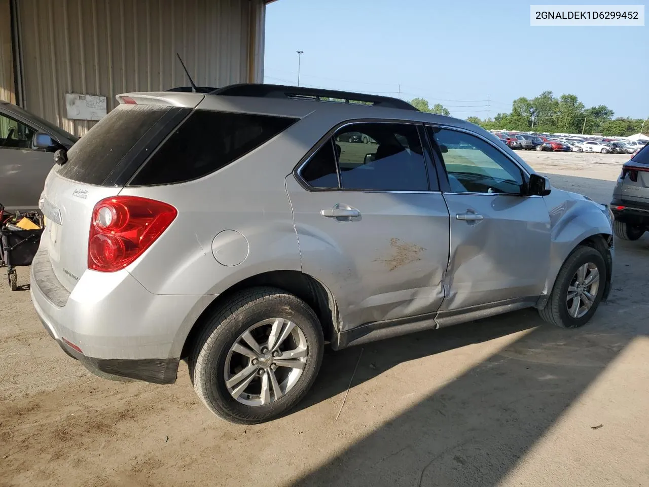 2GNALDEK1D6299452 2013 Chevrolet Equinox Lt