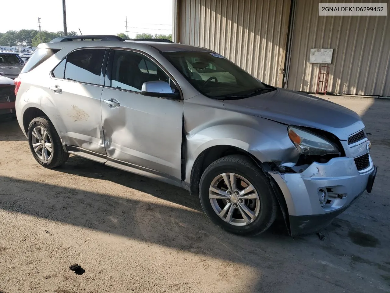 2GNALDEK1D6299452 2013 Chevrolet Equinox Lt