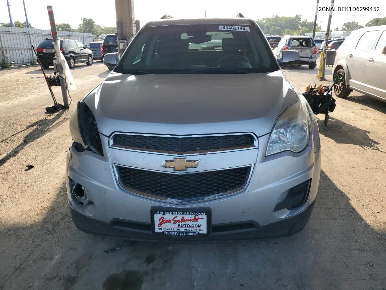 2GNALDEK1D6299452 2013 Chevrolet Equinox Lt