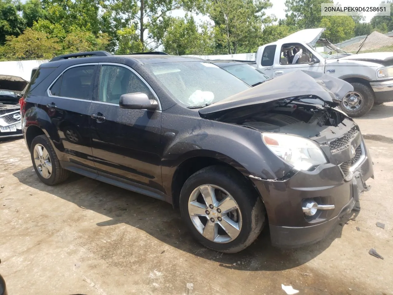 2013 Chevrolet Equinox Lt VIN: 2GNALPEK9D6258651 Lot: 64447874