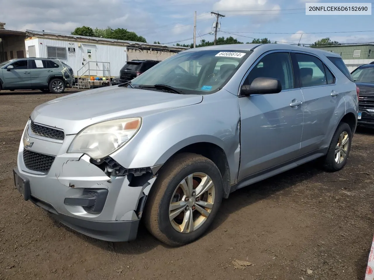 2GNFLCEK6D6152690 2013 Chevrolet Equinox Ls