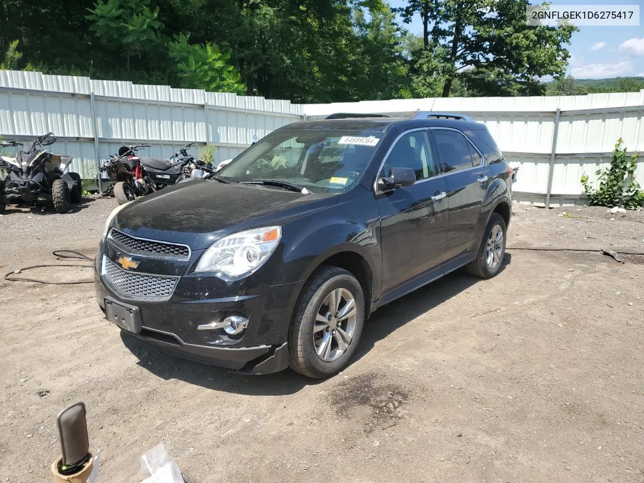 2013 Chevrolet Equinox Ltz VIN: 2GNFLGEK1D6275417 Lot: 64689284