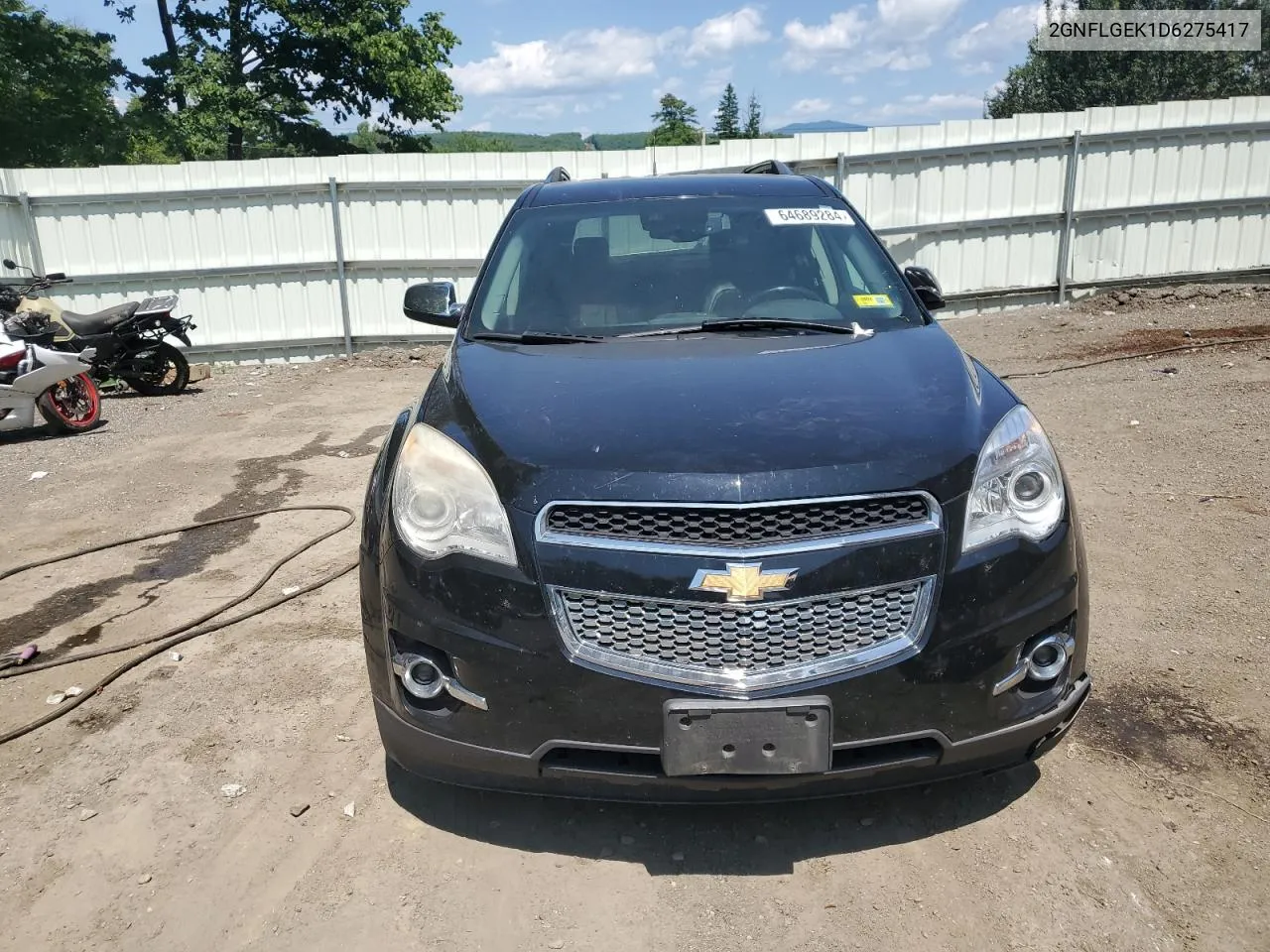 2013 Chevrolet Equinox Ltz VIN: 2GNFLGEK1D6275417 Lot: 64689284