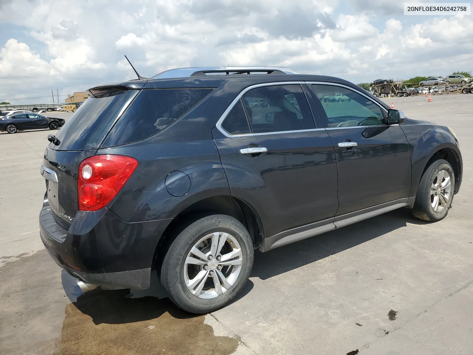 2013 Chevrolet Equinox Ltz VIN: 2GNFLGE34D6242758 Lot: 64814214