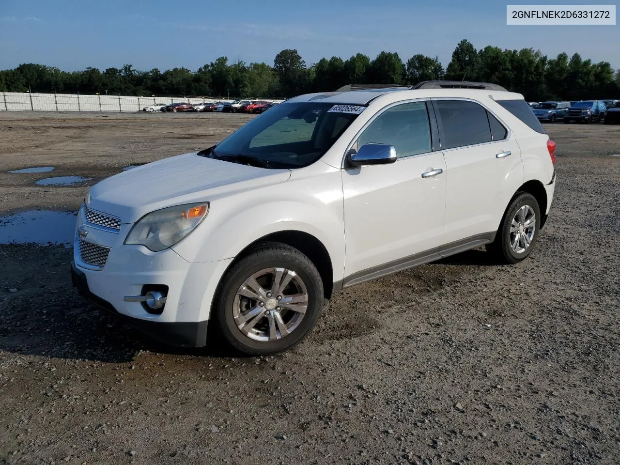 2013 Chevrolet Equinox Lt VIN: 2GNFLNEK2D6331272 Lot: 65026564