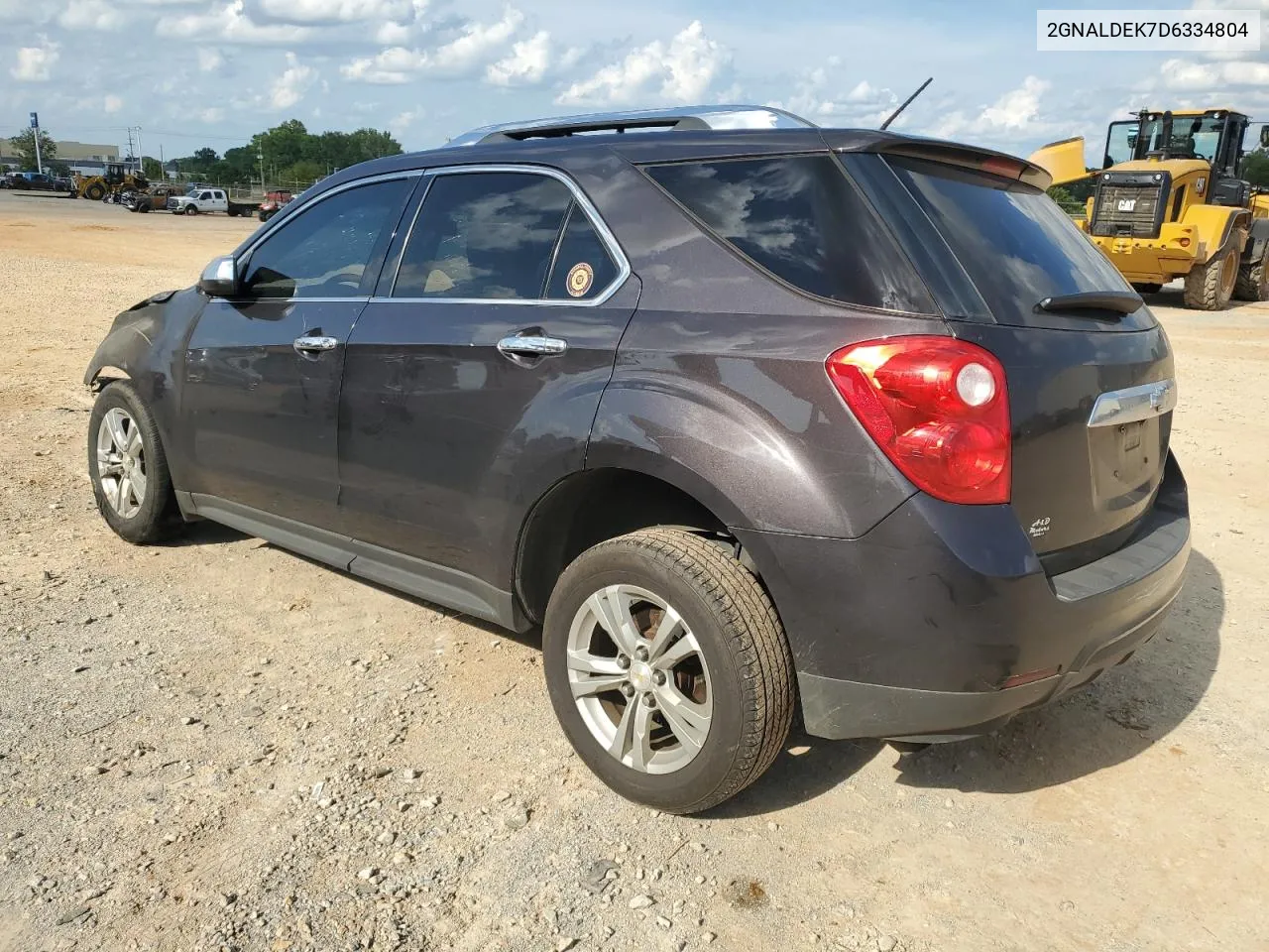 2013 Chevrolet Equinox Lt VIN: 2GNALDEK7D6334804 Lot: 65471784