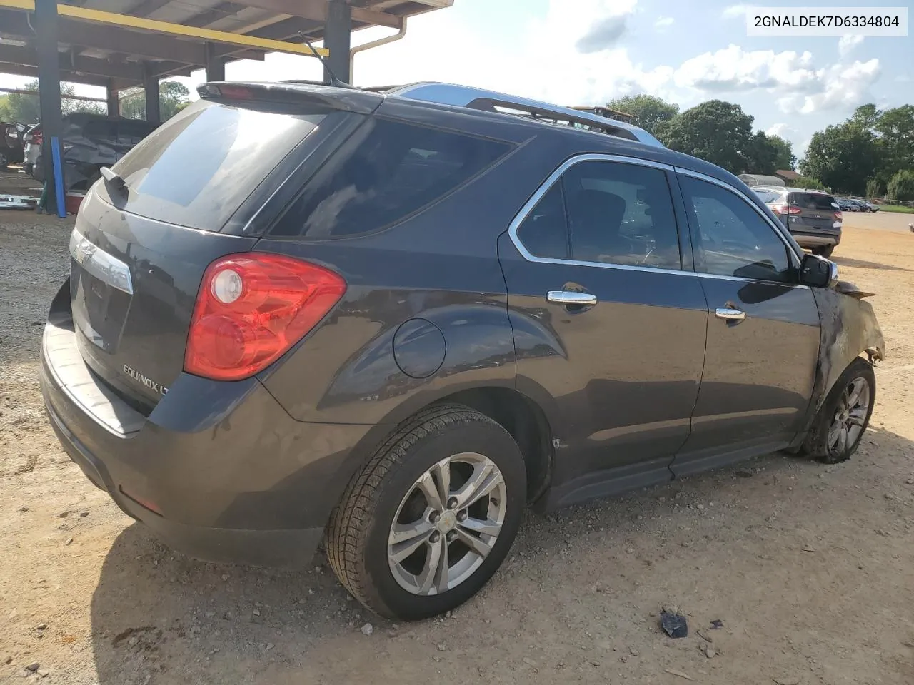 2013 Chevrolet Equinox Lt VIN: 2GNALDEK7D6334804 Lot: 65471784