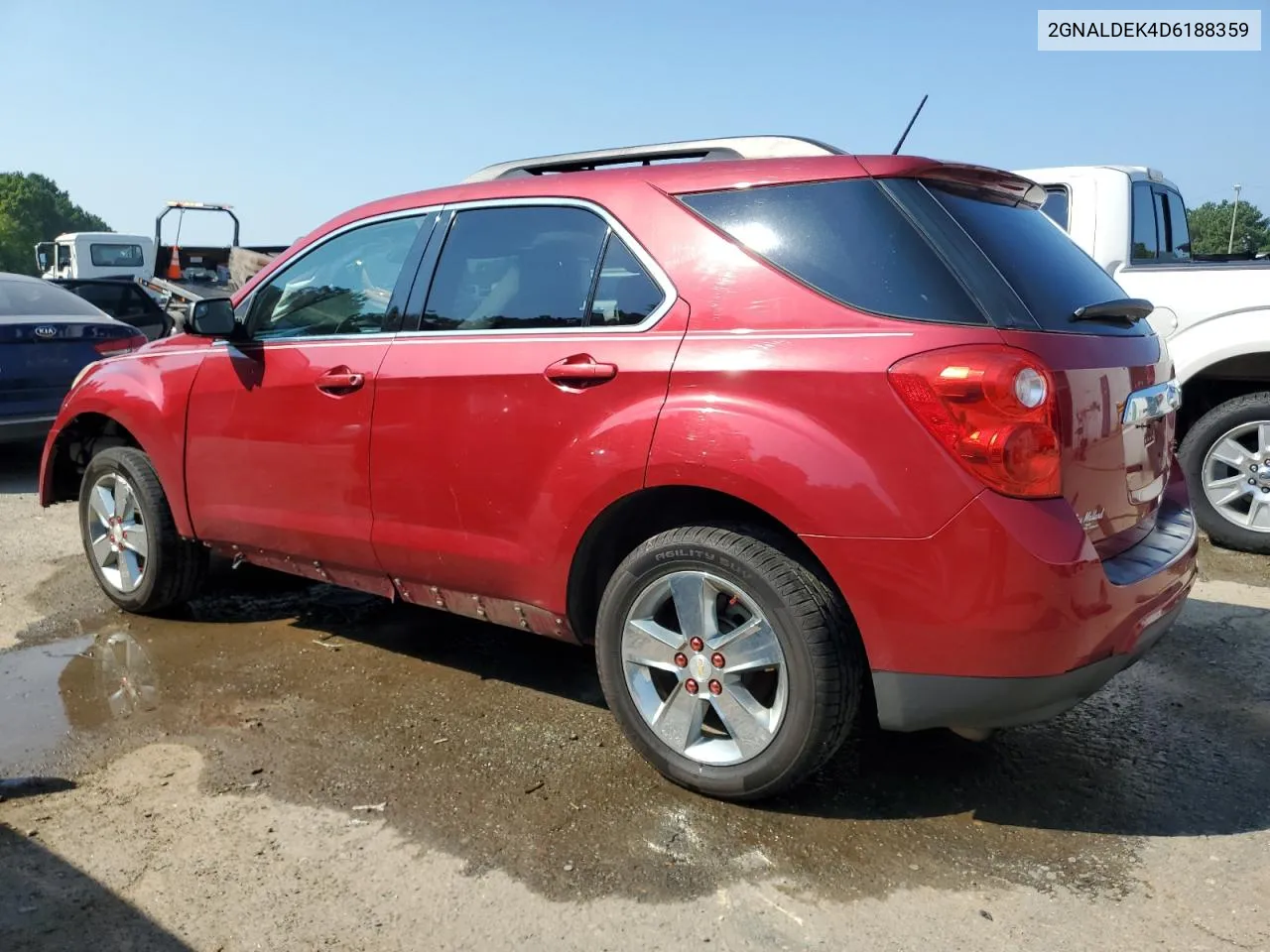 2013 Chevrolet Equinox Lt VIN: 2GNALDEK4D6188359 Lot: 65635244