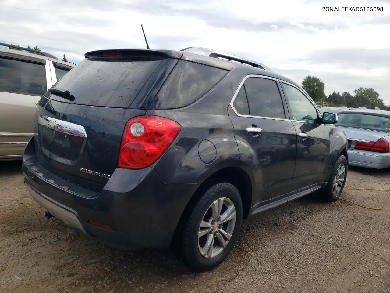 2013 Chevrolet Equinox Ltz VIN: 2GNALFEK6D6126098 Lot: 66509984