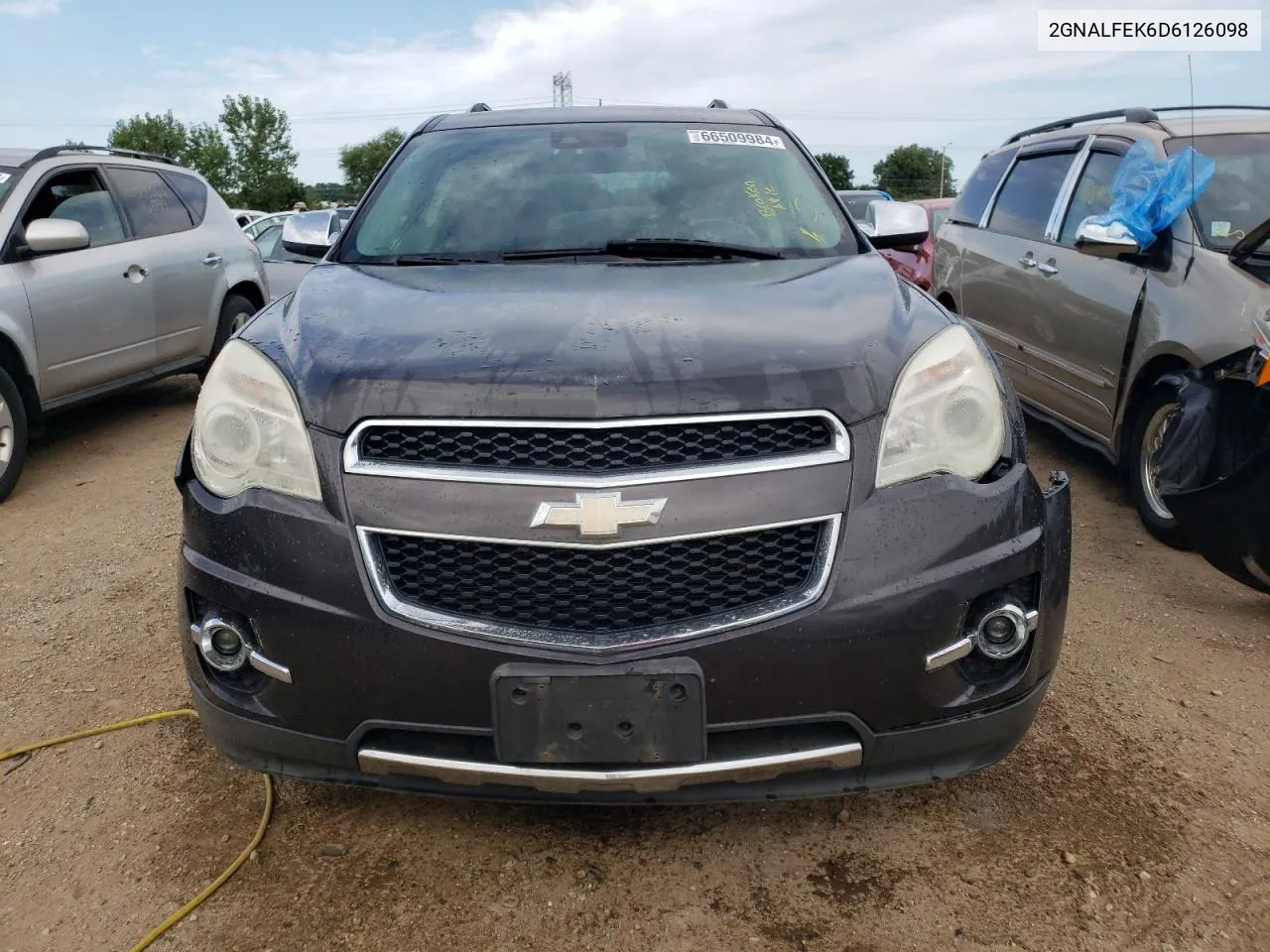 2013 Chevrolet Equinox Ltz VIN: 2GNALFEK6D6126098 Lot: 66509984